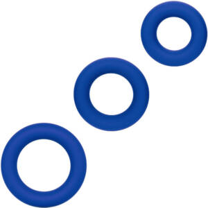 CALEXOTICS - ADMIRAL Penisring-Set Blau