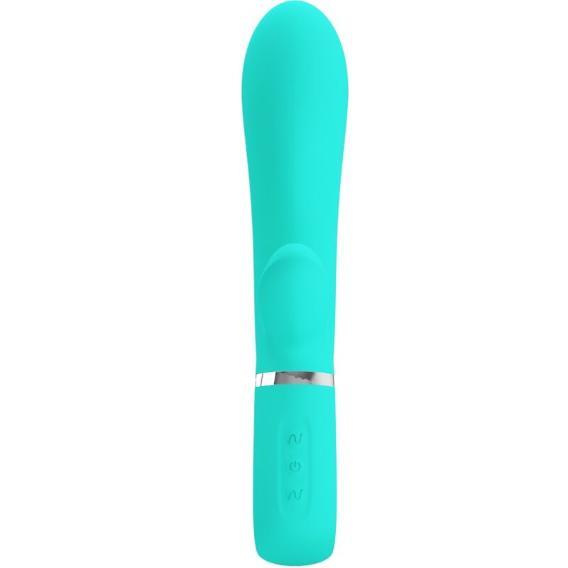 PRETTY LOVE - THOMAS Multifunktions-G-Punkt-Vibrator Aqua Grün