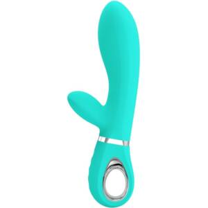 PRETTY LOVE - THOMAS Multifunktions-G-Punkt-Vibrator Aqua Grün