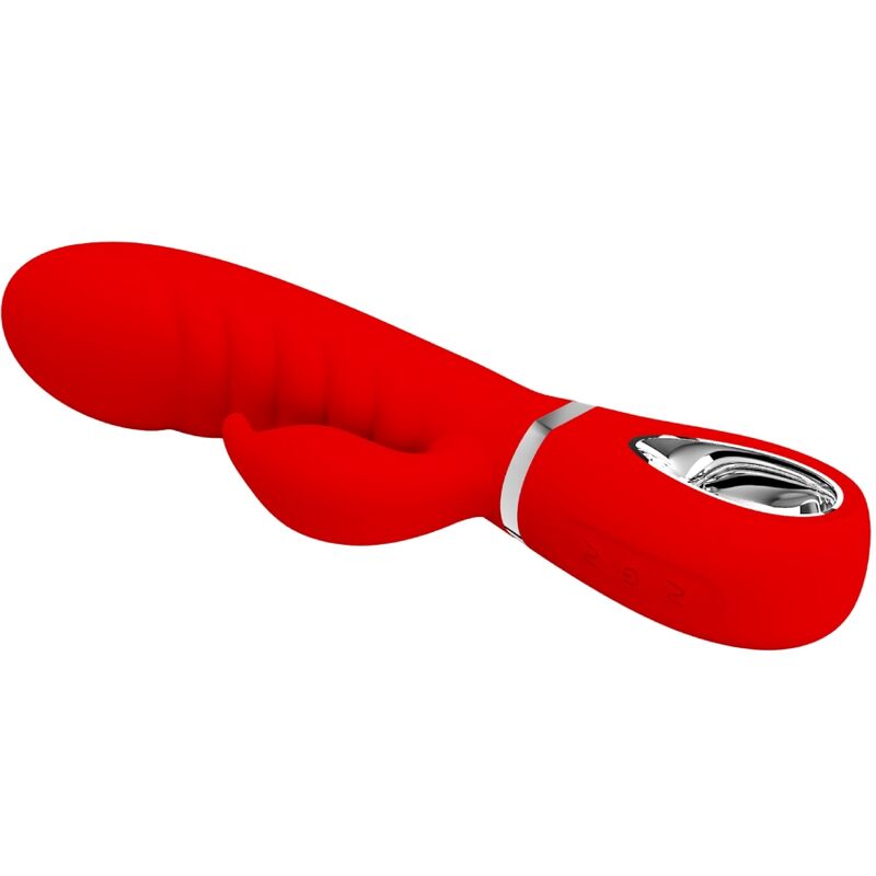 PRETTY LOVE - PRESCOTT Multifunktions-G-Punkt-Vibrator Rot