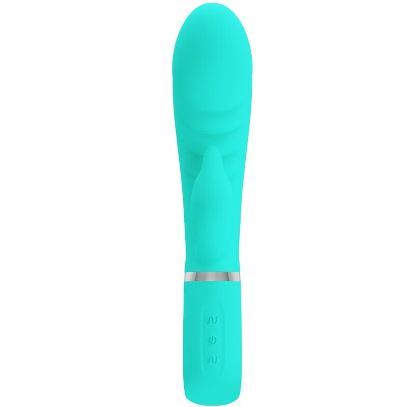 PRETTY LOVE - PRESCOTT Multifunktions-G-Punkt-Vibrator Aqua Grün