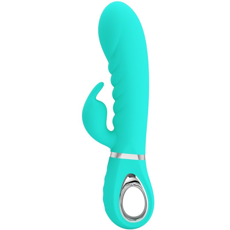 PRETTY LOVE - PRESCOTT Multifunktions-G-Punkt-Vibrator Aqua Grün