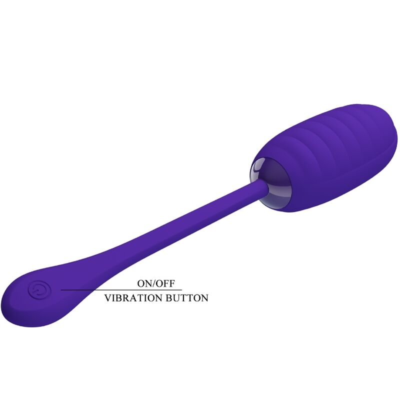 PRETTY LOVE - KIRK Wiederaufladbares Vibrations-Ei Lila