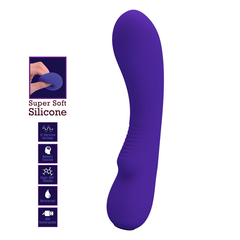 PRETTY LOVE - PRESCOTT Wiederaufladbarer Vibrator Lila