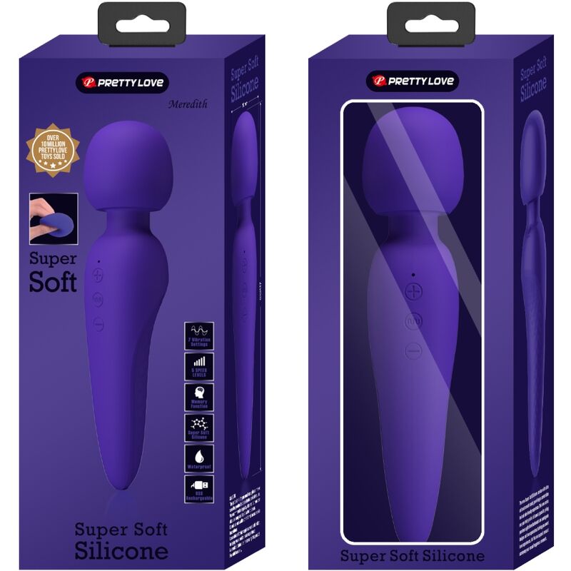 PRETTY LOVE - MEREDITH MASSAGER 12 VIBRATIONS-MODI LILA