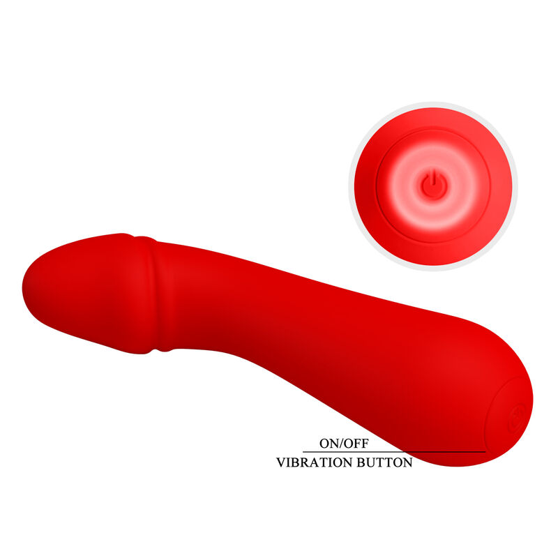 PRETTY LOVE - CETUS Wiederaufladbarer Vibrator Rot