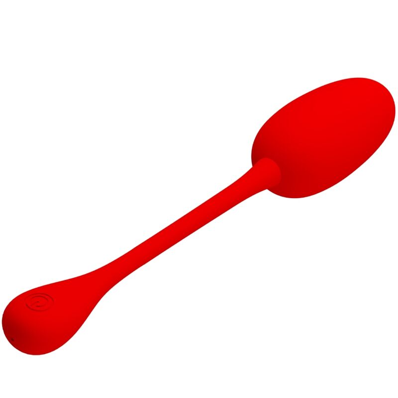 PRETTY LOVE - KNUCKER RED Wiederaufladbares Vibrations-Ei