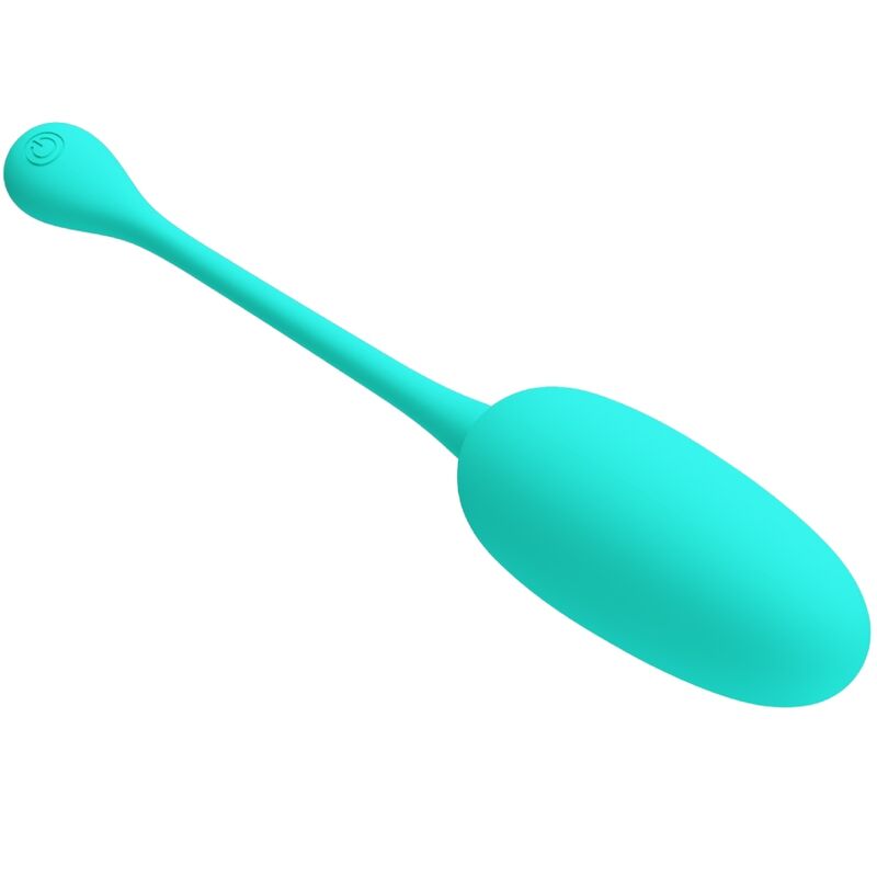 PRETTY LOVE - KNUCKER WATER GREEN Wiederaufladbares Vibrations-Ei