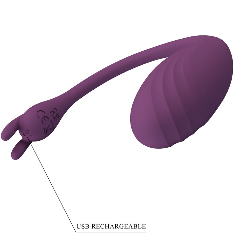 PRETTY LOVE - CATALINA VIBRATOR MIT APP-FERNBEDIENUNG LILA
