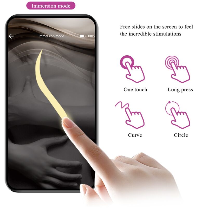 PRETTY LOVE - CATALINA VIBRATOR MIT APP-FERNBEDIENUNG LILA
