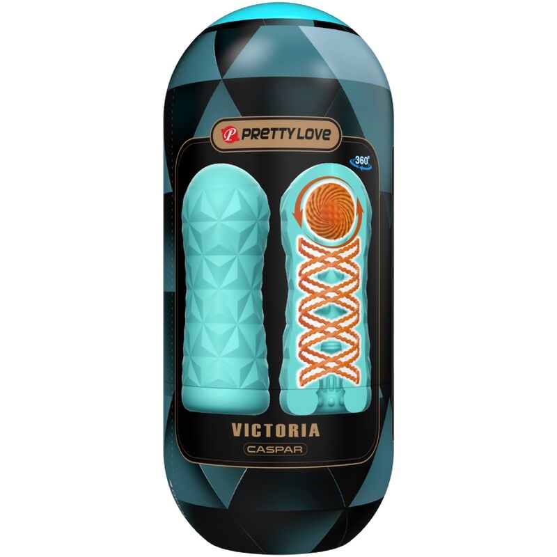 PRETTY LOVE - VICTORIA CASPAR Masturbator Aqua Grün
