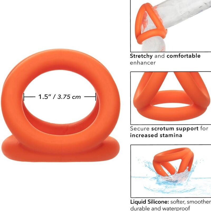 CALEXOTICS - ALPHA TRI-RING Orange