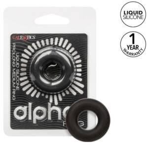 CALEXOTICS - ALPHA PROLONG MEDIUM RING Schwarz