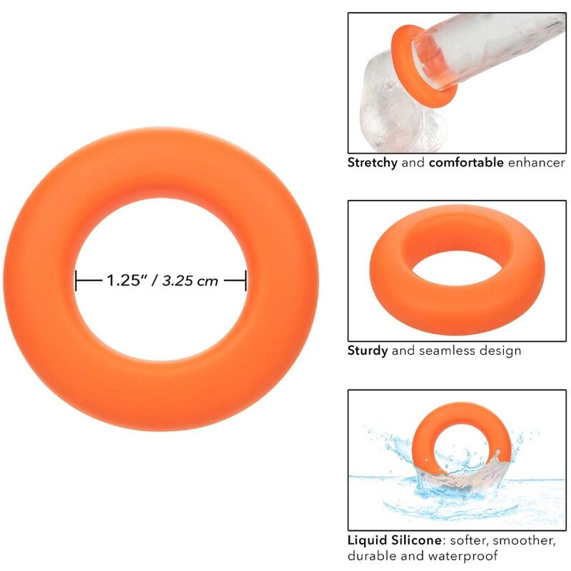 CALEXOTICS - ALPHA PROLONG großer Ring Orange