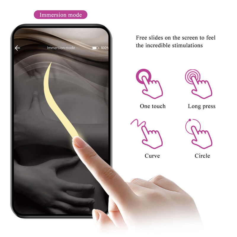 PRETTY LOVE - HECTOR Elektroshock-Vibrator mit App-Steuerung Lila