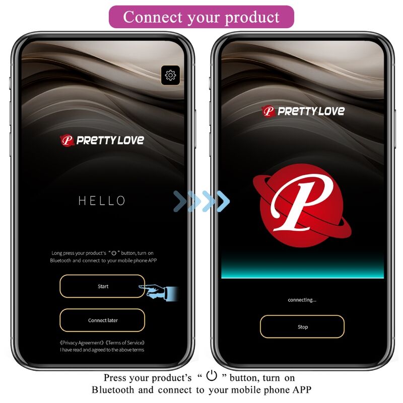 PRETTY LOVE - DOREEN LILA WIEDERAUFLADBARES VIBRATIONS-EI