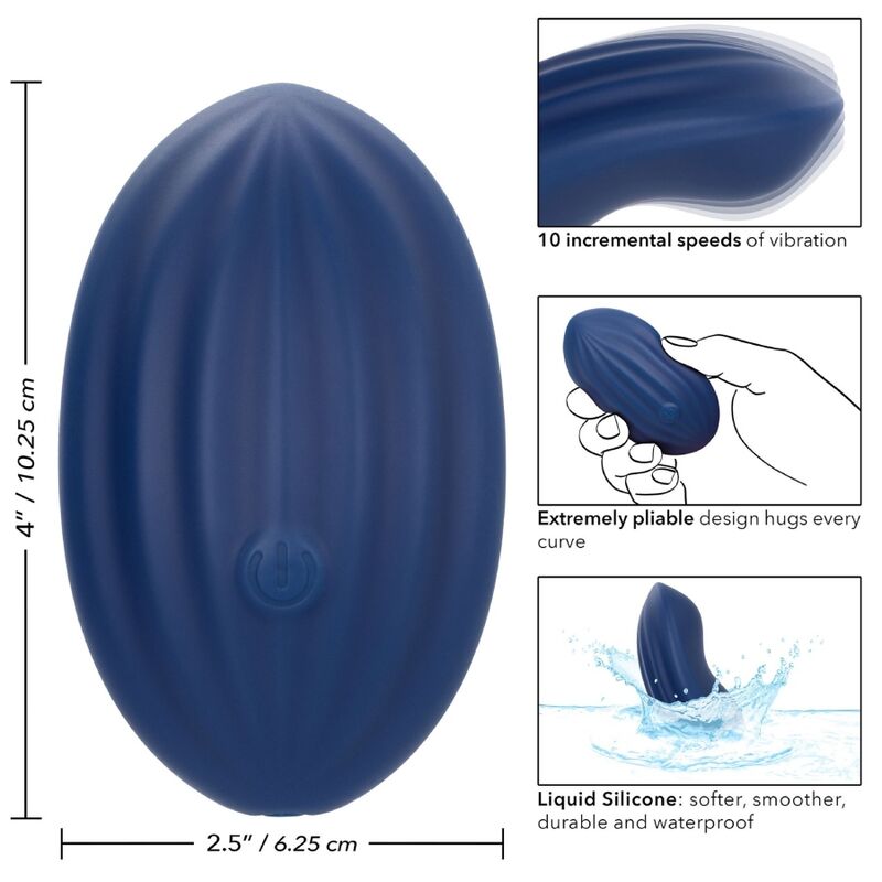 CALEXOTICS - Cashmere-Samt-Curve-Blau