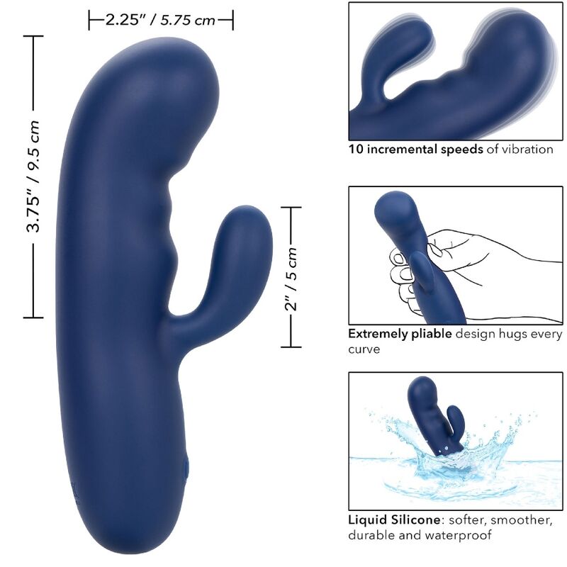 CALEXOTICS - Cashmere-Seiden-Duo-Blau