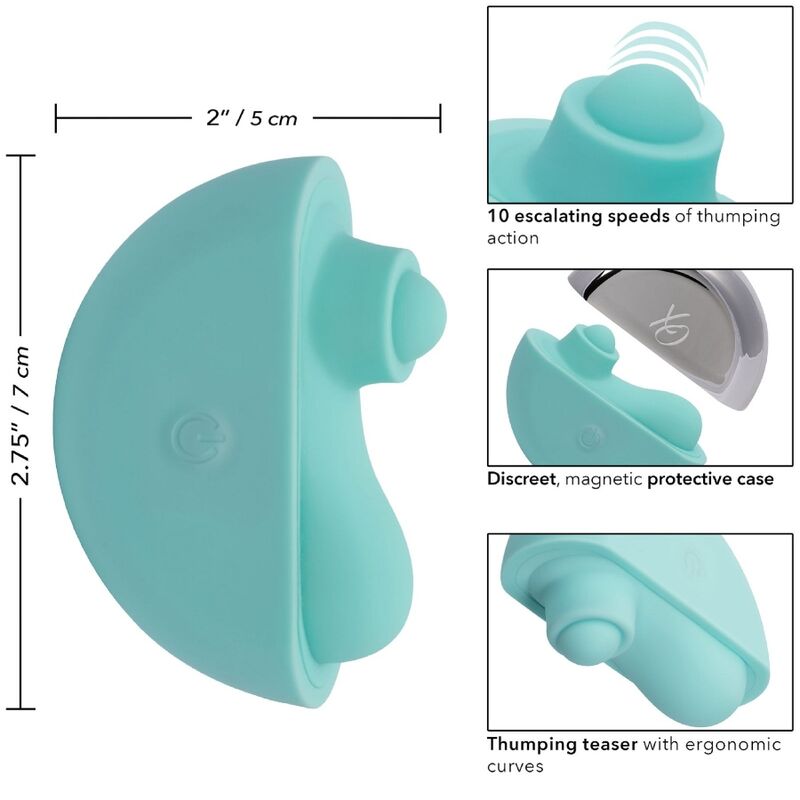 CALEXOTICS - OVATION ACCLAIM STIMULATOR AQUA GRÜN