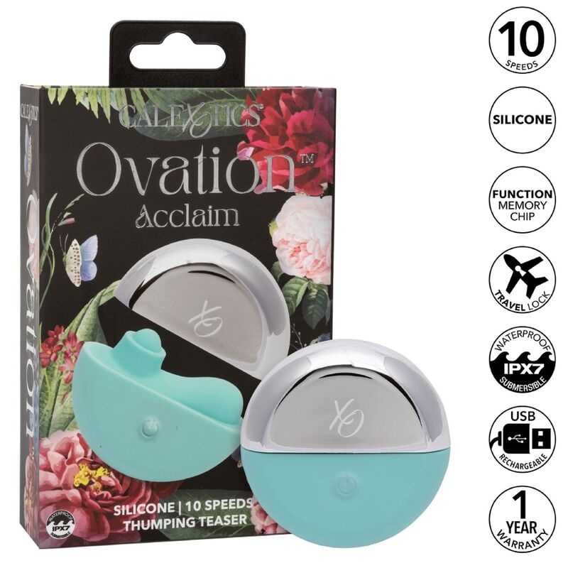CALEXOTICS - OVATION ACCLAIM STIMULATOR AQUA GRÜN