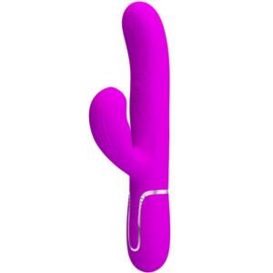 PRETTY LOVE - PERLITA Multifunktions-3-in-1-G-Punkt-Vibrator Violett