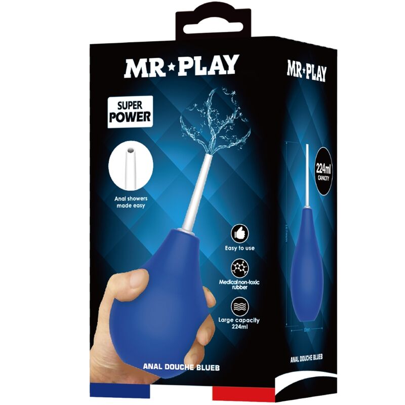 MR PLAY - Anal-Dusche BLUEB Super Power Blau