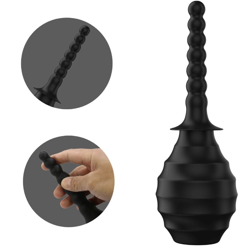 MR PLAY - Leistungsstarker Vibrator mit Fernbedienung, Analstecker, Schwarz