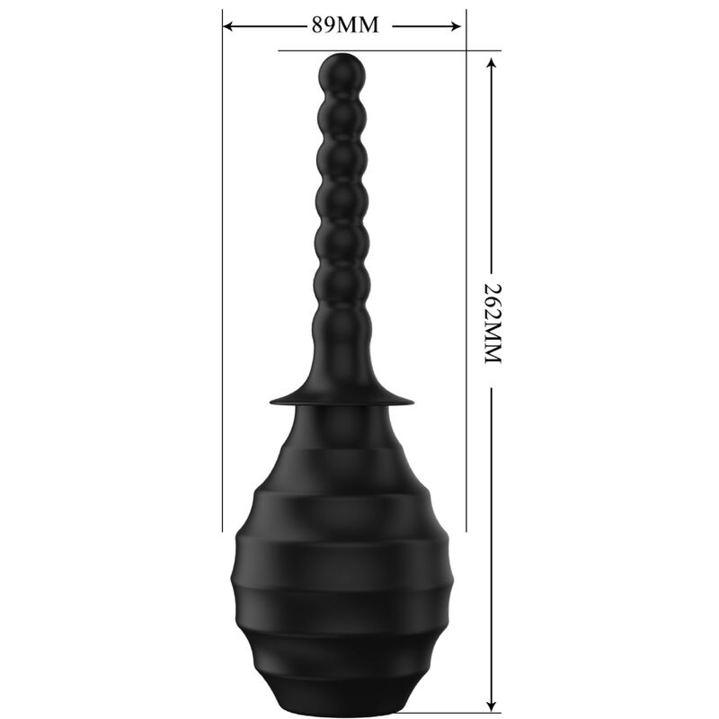 MR PLAY - Leistungsstarker Vibrator mit Fernbedienung, Analstecker, Schwarz