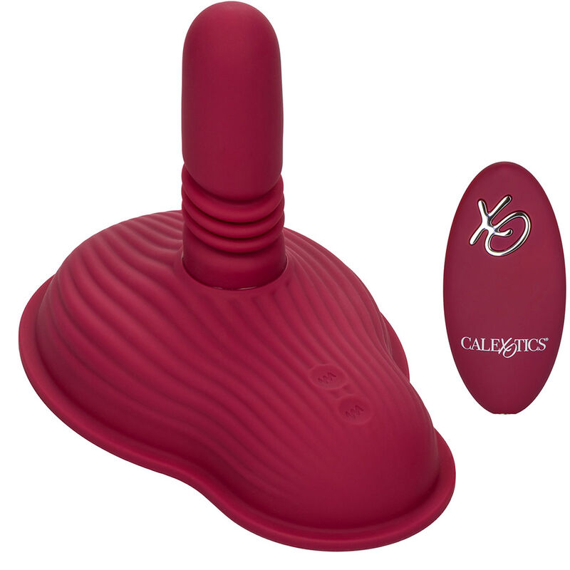 CALEXOTICS - RIDER MASSAGER Doppelmotor Fernbedienung Rot