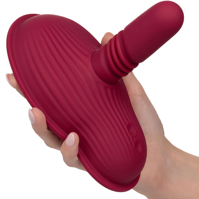 CALEXOTICS - RIDER MASSAGER Doppelmotor Fernbedienung Rot