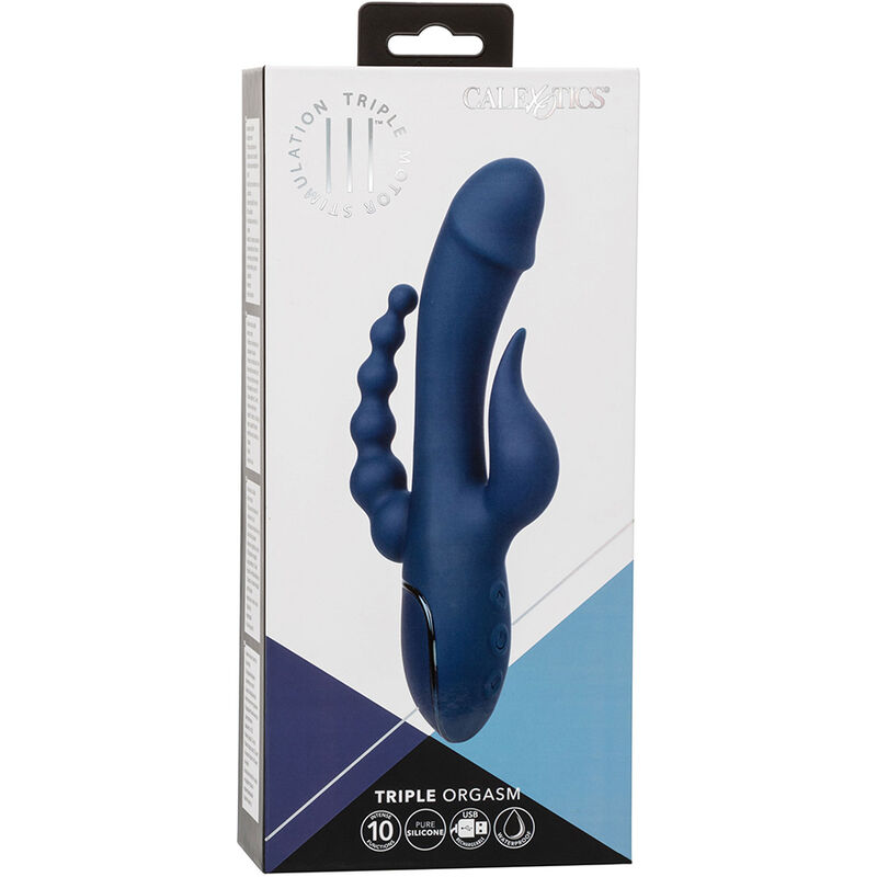 CALEXOTICS - Vibrator Dreifach-Orgasmus Blau