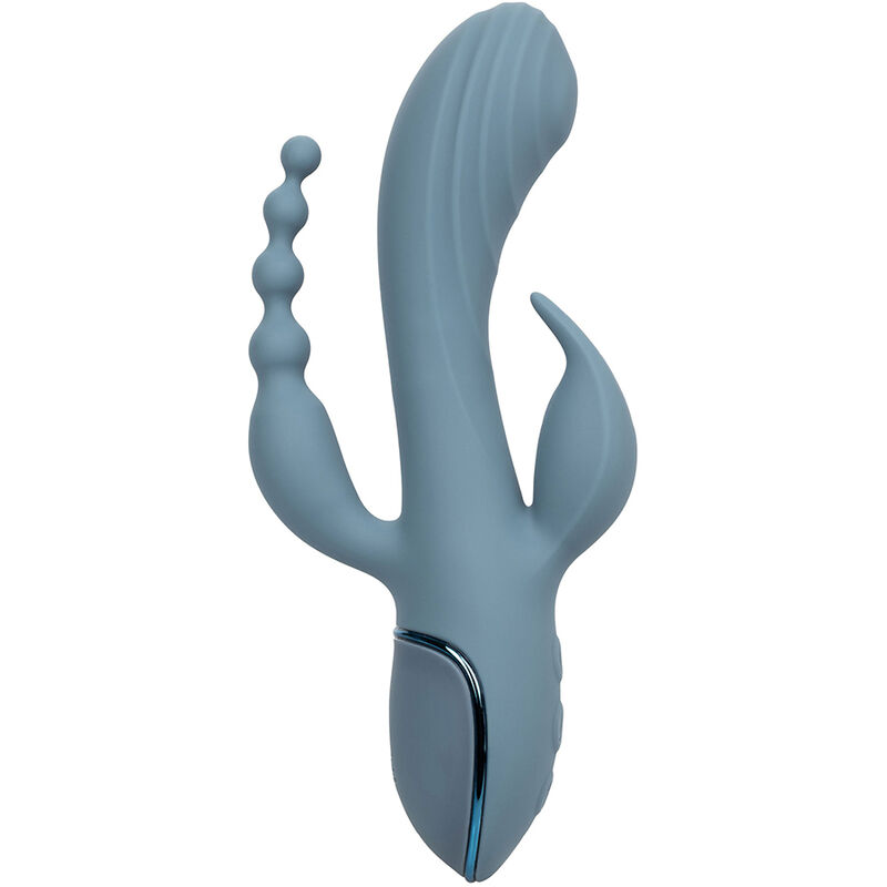 CALEXOTICS - Vibrator Triple Ecstasy Grau