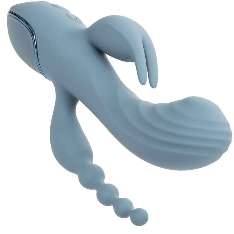 CALEXOTICS - Vibrator Triple Ecstasy Grau