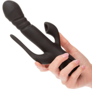 CALEXOTICS - Vibrator Triple Euphoria Schwarz