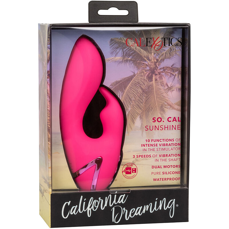 CALEXOTICS - SO. CAL SUNSHINE VIBRATOR RABBIT FUCHSIA