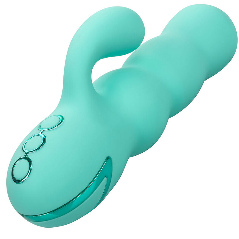 CALEXOTICS - DEL MAR DIVA VIBRATOR RABBIT AQUA GRÜN VON CALIFORNIA DREAMING