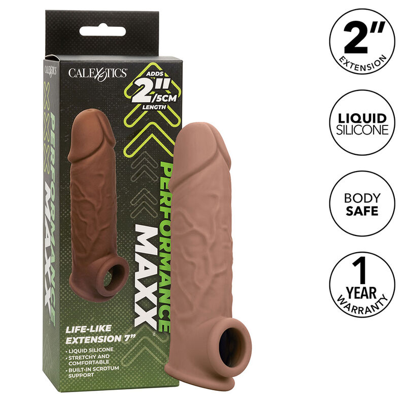 CALEXOTICS - PERFORMANCE MAXX LEBENSNAHE ERWEITERUNG 7 BRAUNE HAUT