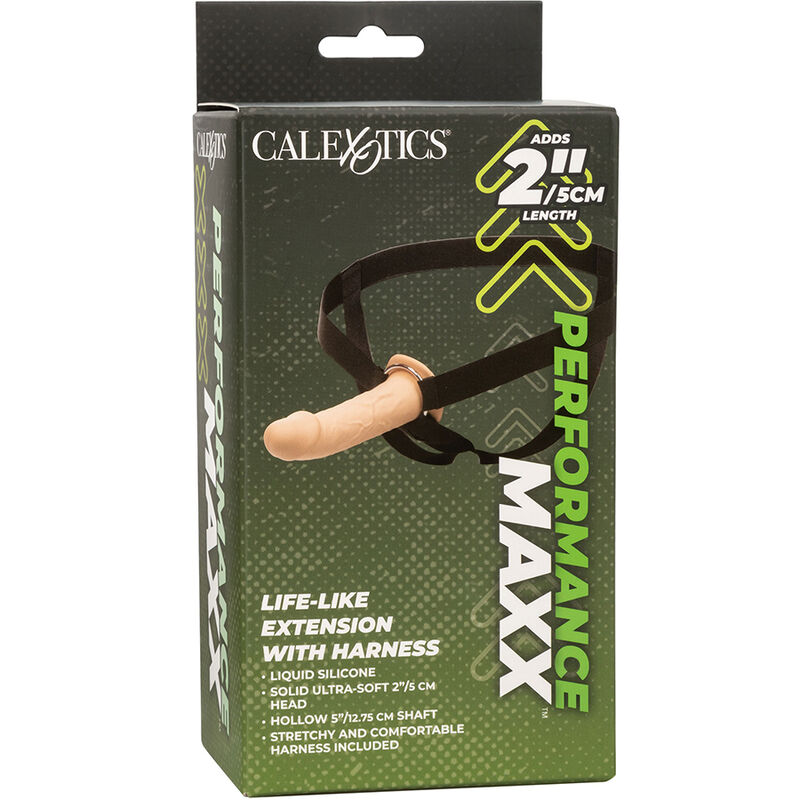 CALEXOTICS - PERFORMANCE MAXX Lebenserweiterung mit Gurt, helle Haut