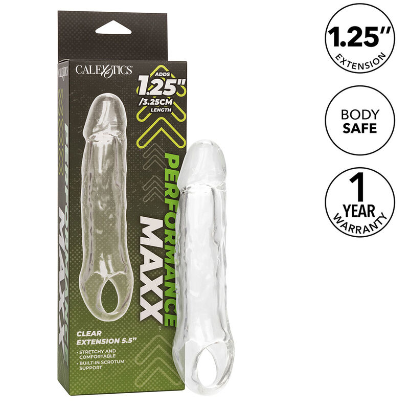 CALEXOTICS - PERFORMANCE MAXX KLARVERLÄNGERUNG 5,5 TRANSPARENT