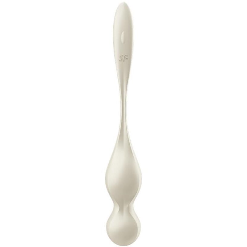SATISFYER - LOVE BIRDS VIBRIERENDE KEGELKUGELN WEISS