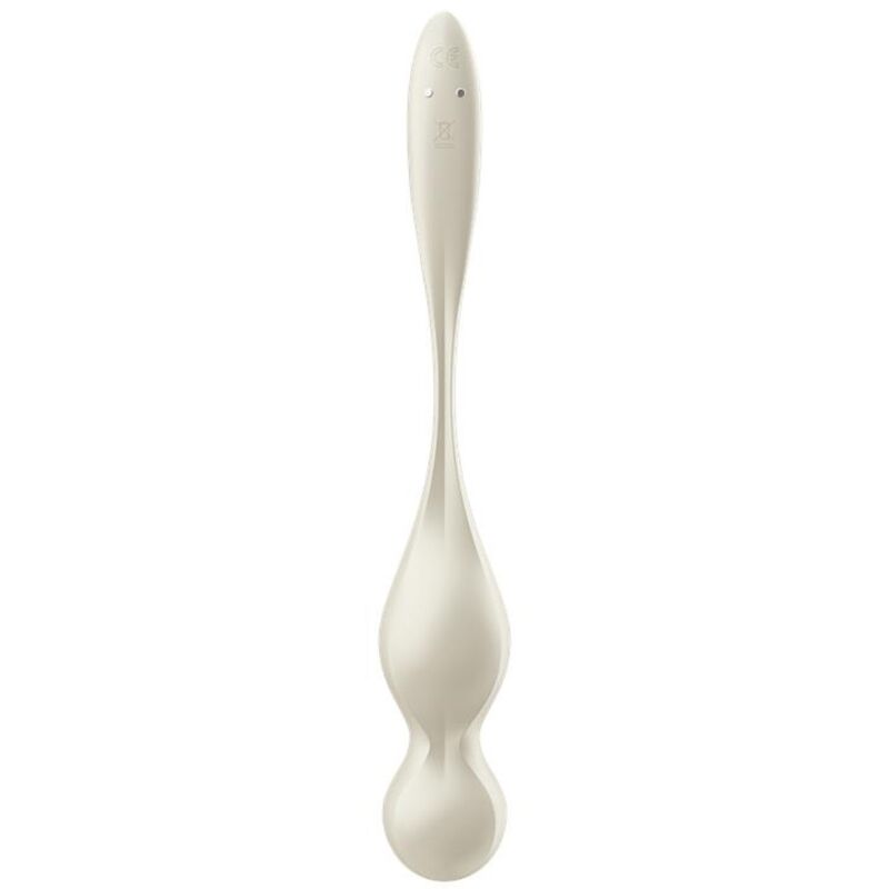 SATISFYER - LOVE BIRDS VIBRIERENDE KEGELKUGELN WEISS
