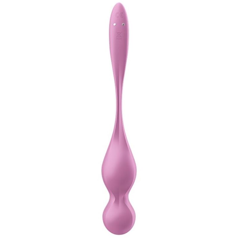 SATISFYER - LOVE BIRDS VIBRIERENDE KEGELKUGELN ROSA