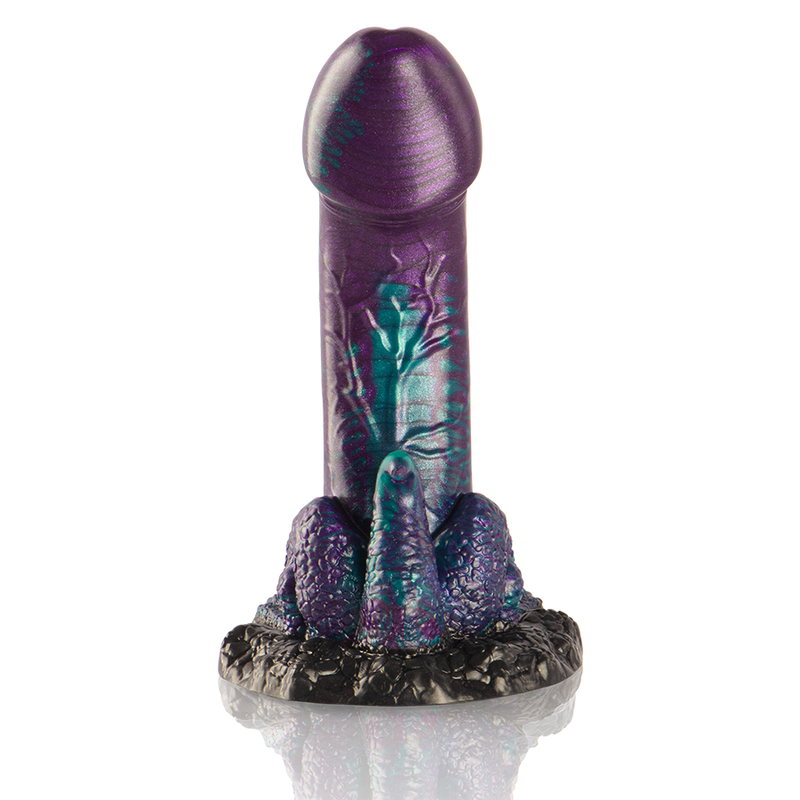 EPIC - BASILISK DILDO DOPPELT SCHUPPIGES VERGNÜGEN, KLEINE GRÖSSE