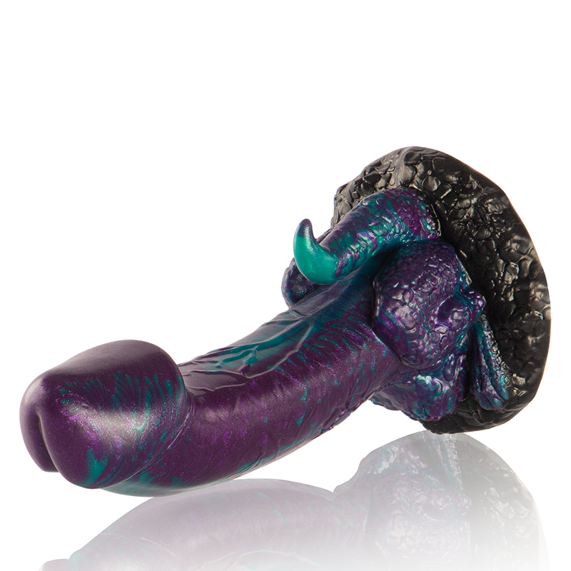 EPIC - BASILISK DILDO DOPPELT SCHUPPIGES VERGNÜGEN, KLEINE GRÖSSE