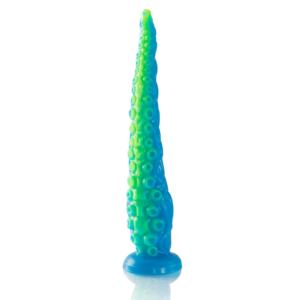 EPIC - SCYLLA FLUORESZIERENDER DÜNNER TENTAKELDILDO, GROSSE GRÖSSE