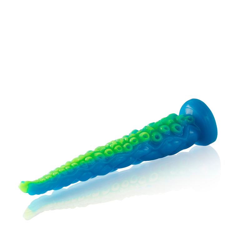 EPIC - SCYLLA FLUORESZIERENDER DÜNNER TENTAKELDILDO, KLEINE GRÖSSE