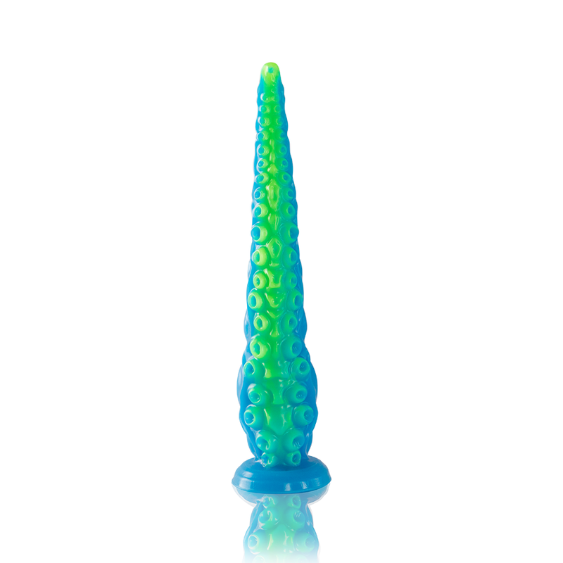 EPIC - SCYLLA FLUORESZIERENDER DÜNNER TENTAKELDILDO, KLEINE GRÖSSE