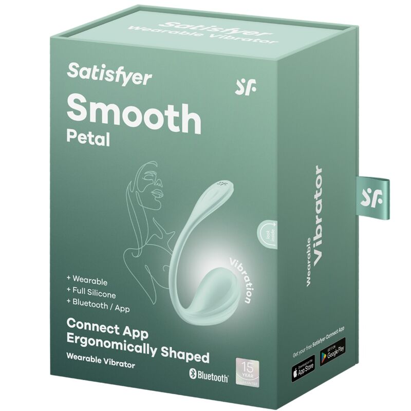 SATISFYER - SMOOTH PETAL G-POINT STIMULATOR wassergrün kostenlose App