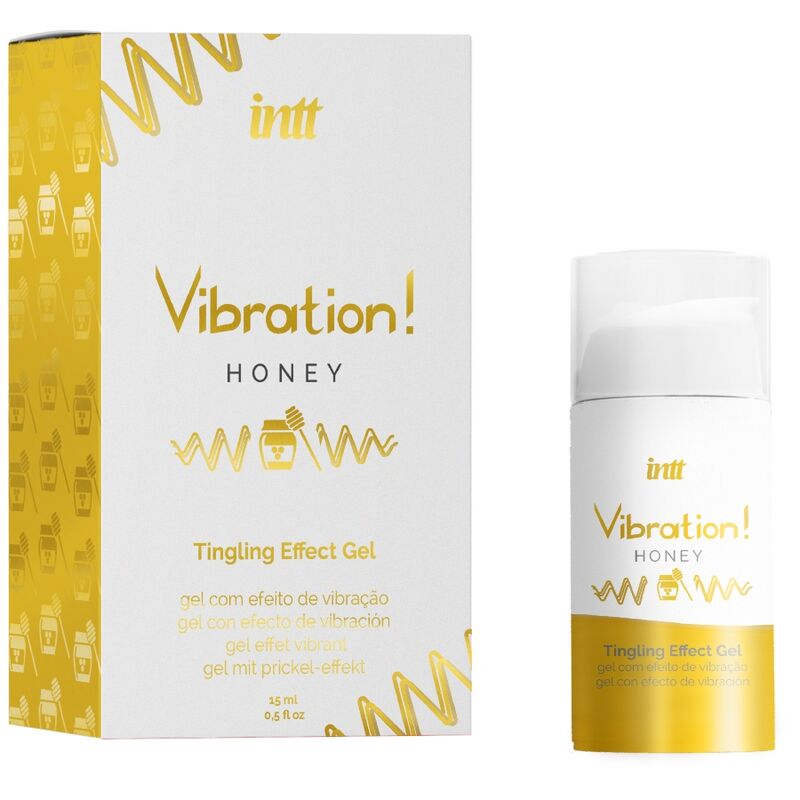 INTT - Kraftvolles Intimstimulations-Honig-flüssiges Vibratorgel 15 ml
