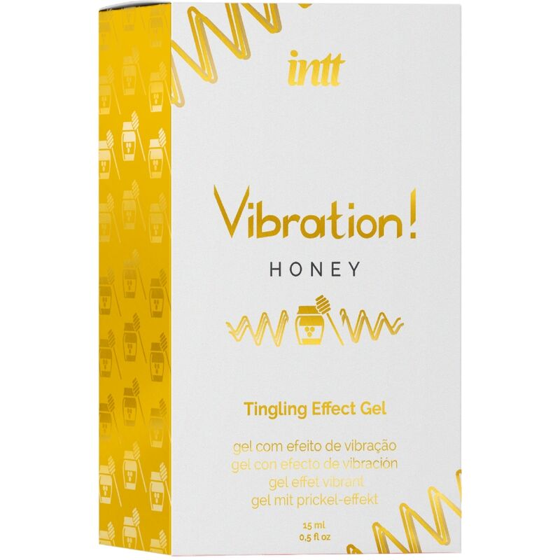 INTT - Kraftvolles Intimstimulations-Honig-flüssiges Vibratorgel 15 ml